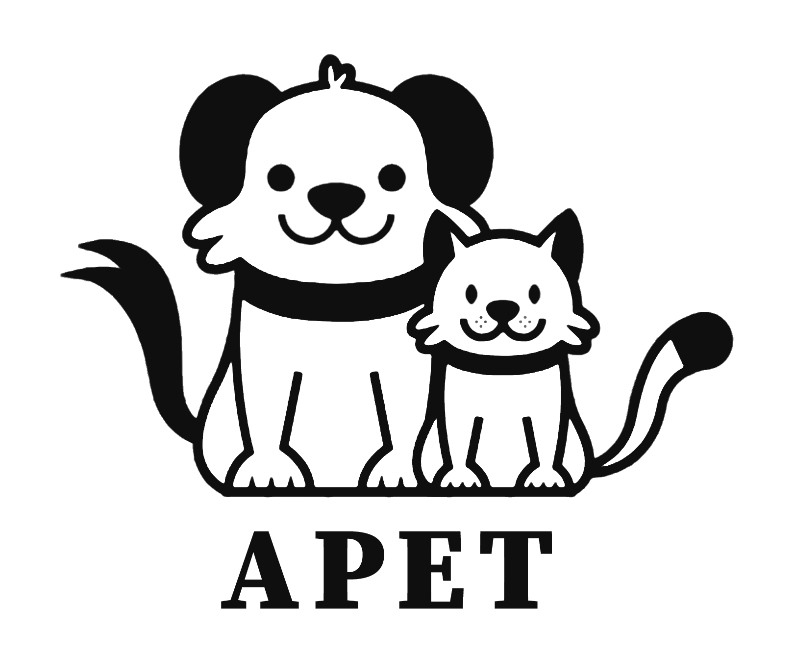 Logo chuồng mèo gỗ APET - 0981870563